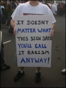 skylt rasism